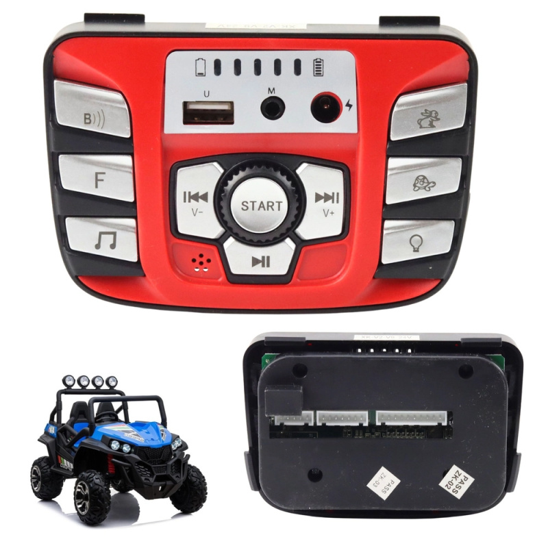 Hudební panel pro akumulátorové vozidlo