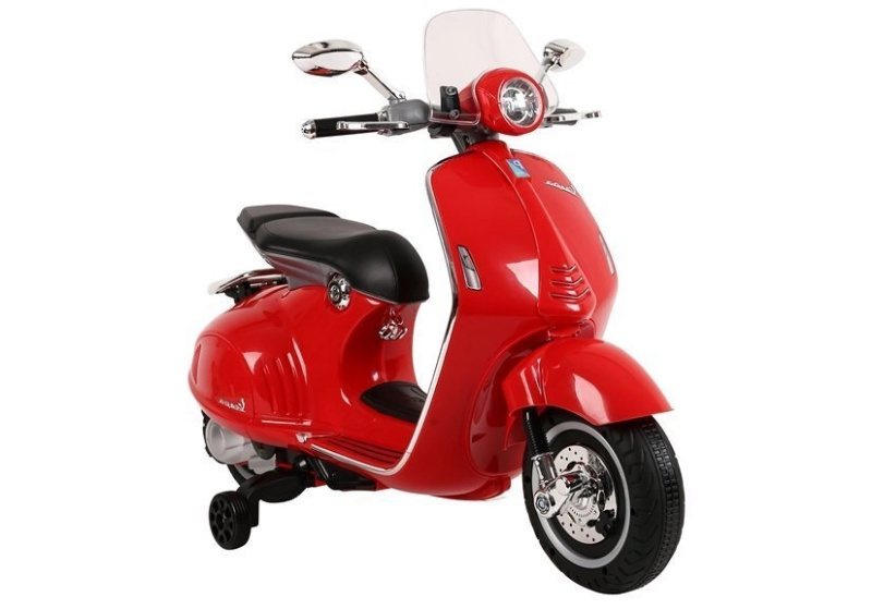 Skútr na Akumulátor Vespa GTS 300 Červený