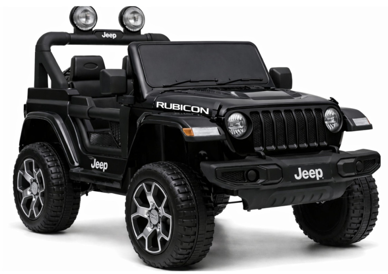 Jeep Rubicon 4x4 Baterie Auto černá
