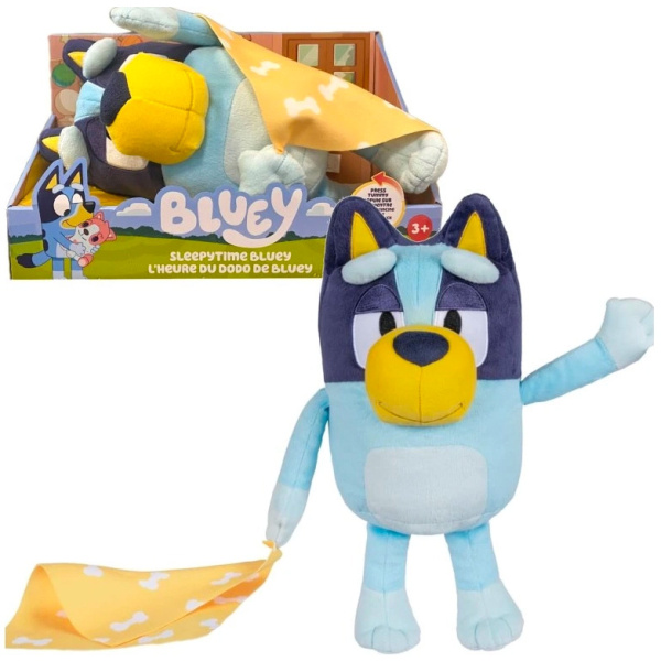 Bluey Sleepy Time plyšová figurka se zvukem 33 cm