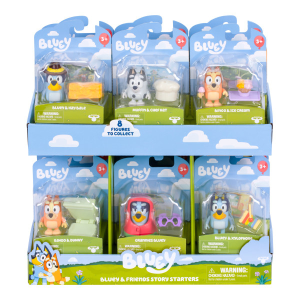 Bluey Story Starter  figurka 1 ks - vícedruhů