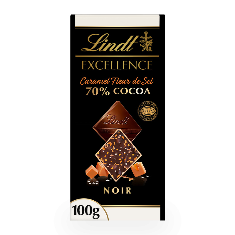 Lindt EXCELLENCE Passion Caramel & Sea Salt 100g