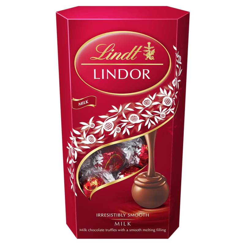 Lindt LINDOR Pralinky mléčná čokoláda velké balení