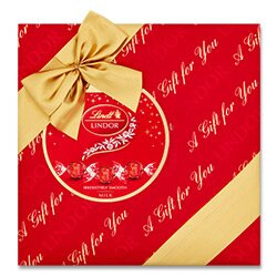 Lindor Gift Box - čokoládové pralinky - mléčné, 287 g