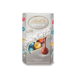 Lindor Assorted - čokoládové pralinky - stříbrná směs, 337 g