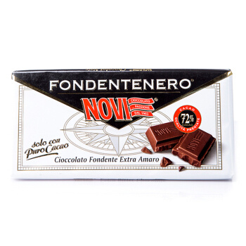 NOVI Fondentenero 72% cacao
