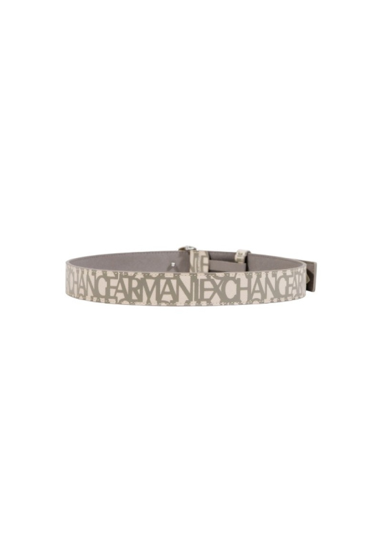 Armani Exchange pásek s potiskem