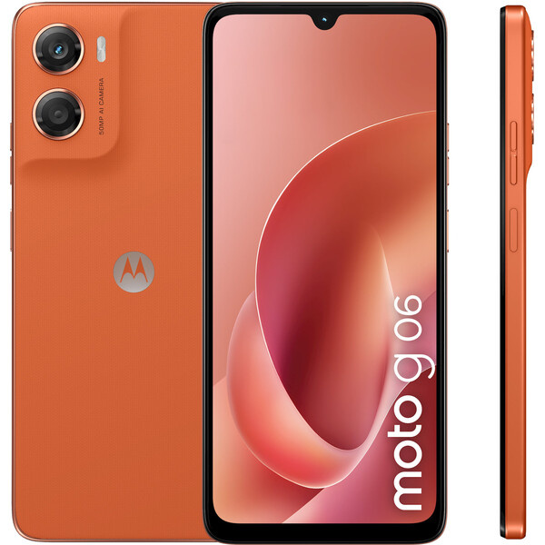 Motorola Moto G06 4/64GB DS GSM PANTONE  Oranžová