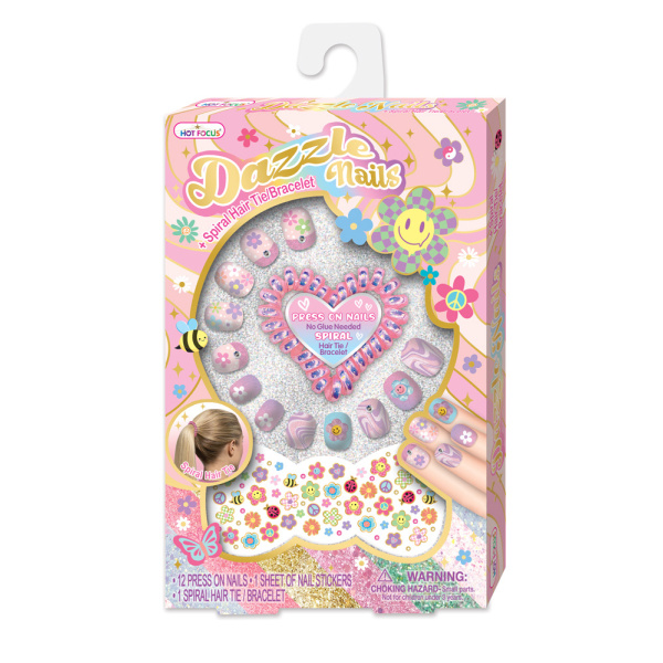 Sada ozdobných nehtů Jednorožec