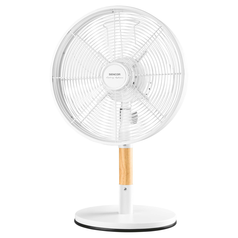 Sencor SFE 3080WH Kovový stolní ventilátor