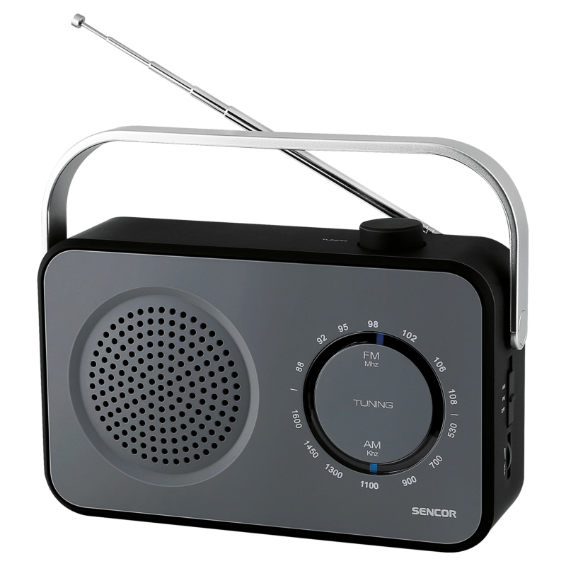 Sencor SRD 2100 B Přenosný rádiový přijímač FM / AM