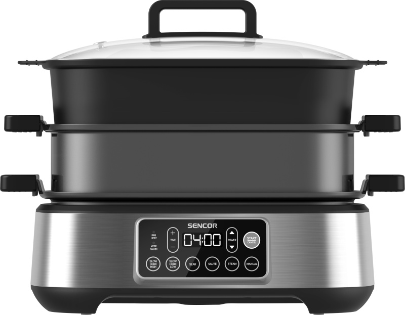 Sencor SPR 6300BK Multifunkční pomalý hrnec a gril