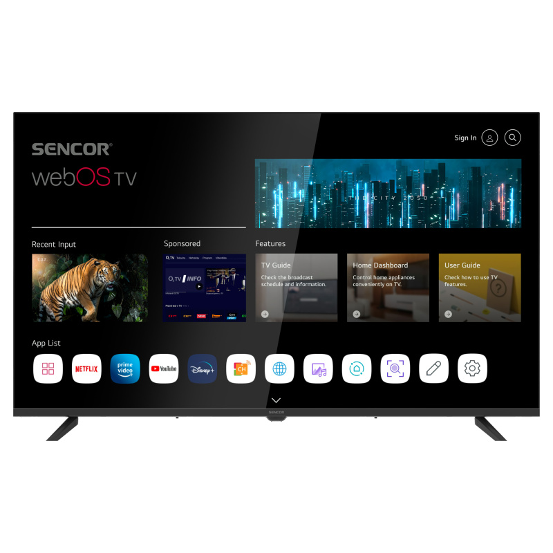 Sencor SLE 43FS802TCSB 43" SMART FULL HD Televize