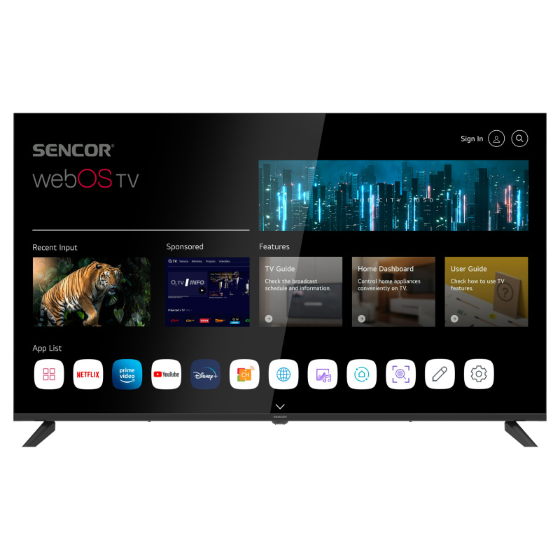Sencor SLE 50US802TCSB 50" SMART UHD Televize