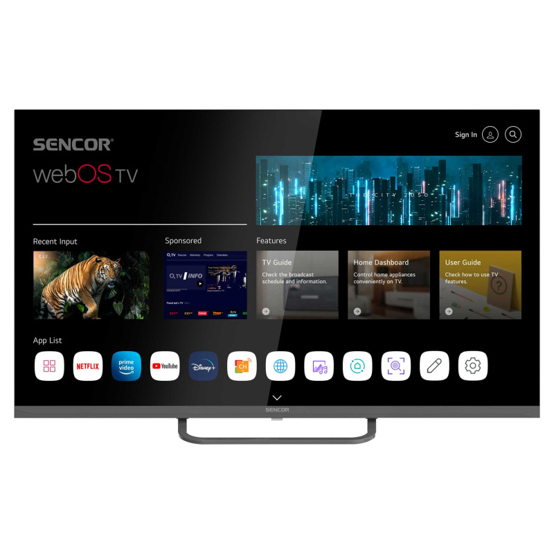 Sencor SLE 32S840TCSB SLE 32S840TCSB, Televizor, webOS, SMART, TV