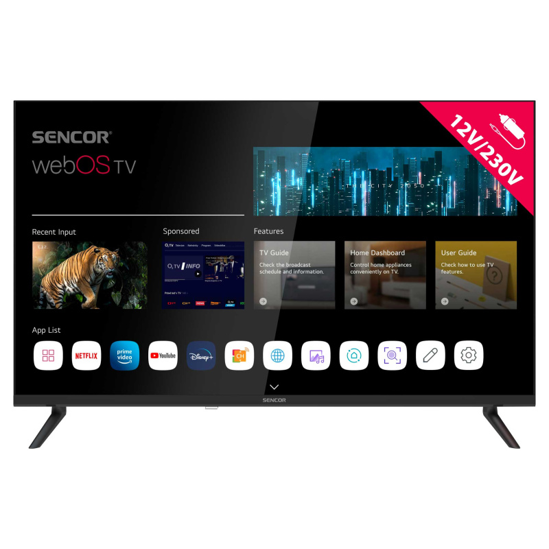 Sencor SLE 32S830MB 32" SMART HD Televize