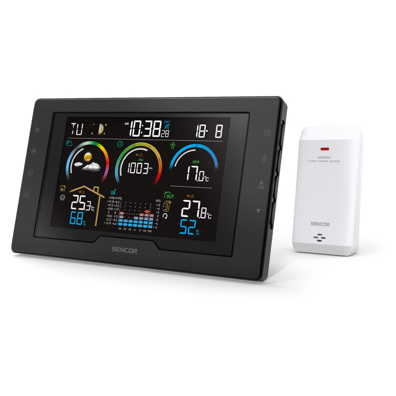 Sencor SWS 8000 Meteorologická stanice s bezdrátovým snímačem