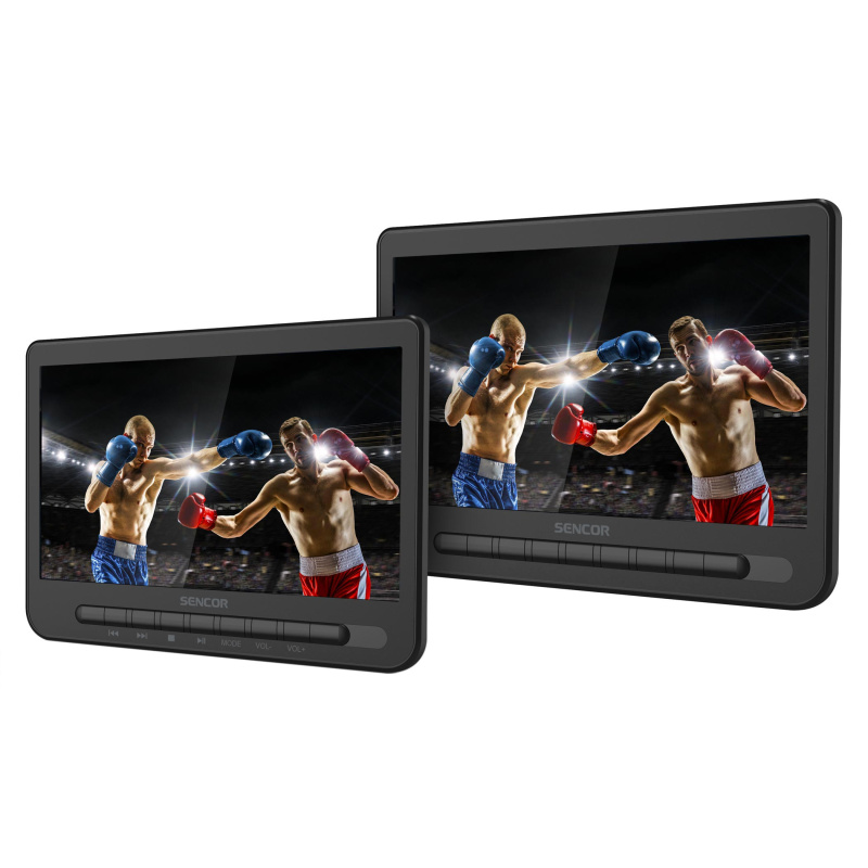 Sencor SPV 7105 DUAL Přenosný Dual DVD přehrávač