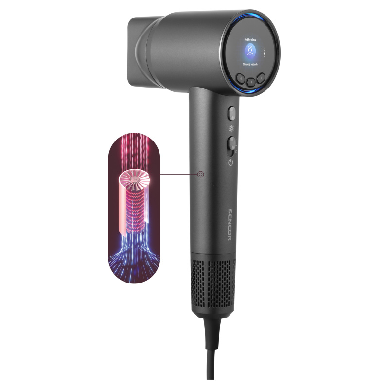 Sencor SHD 8600BK Vysokorychlostní vysoušeč vlasů