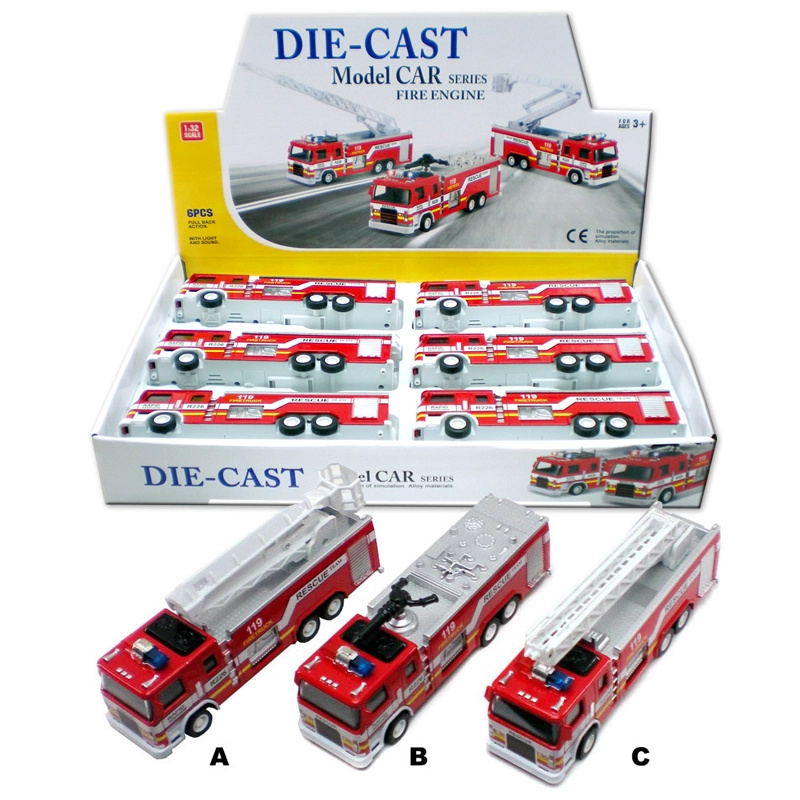 Alltoys Kovové model Hasiči