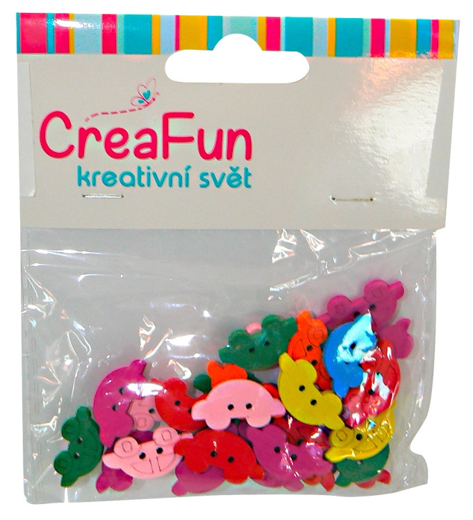 Dřevěné korálky ve tvaru autíčka pro kreativní tvoření dětí