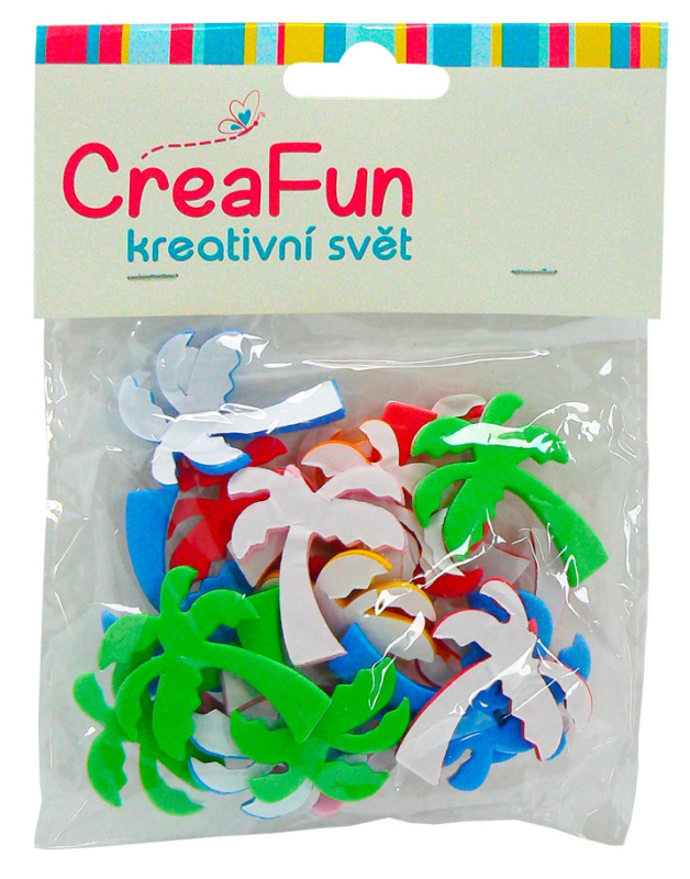 Výtvarný materiál – kokosová palma pro dětské tvoření