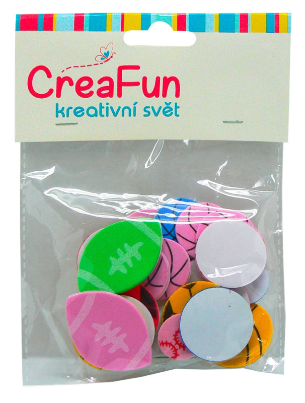 Sada barevných kuliček 3,2 cm – 25 ks