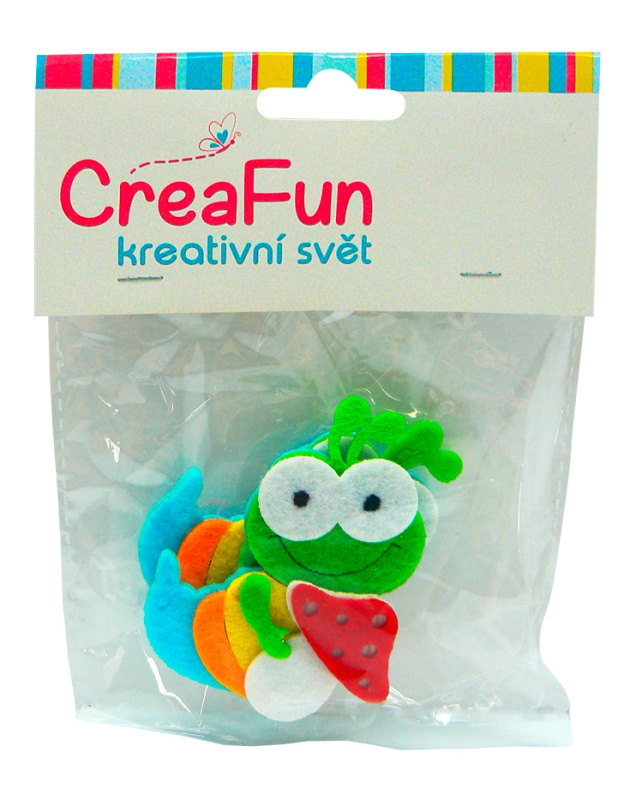 Barevné housenky – sada 2 ks