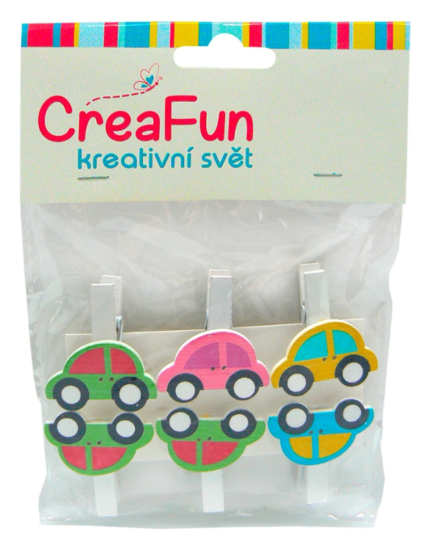 Sada autíček pro děti, 6 ks