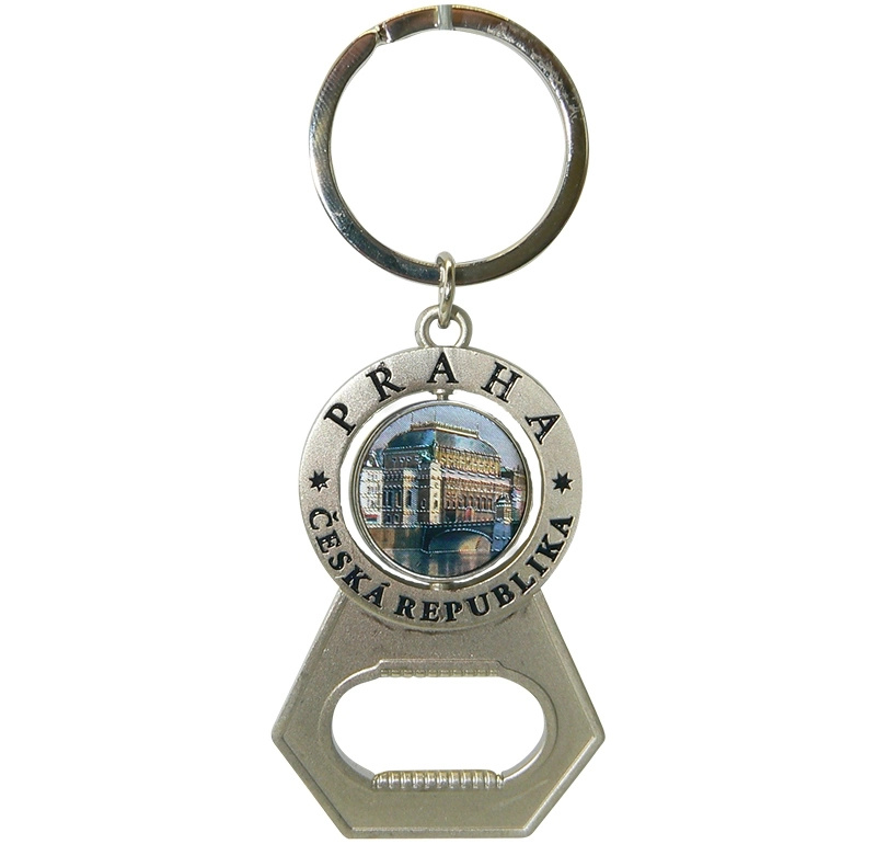 Klíčenka s otvírákem Národní divadlo