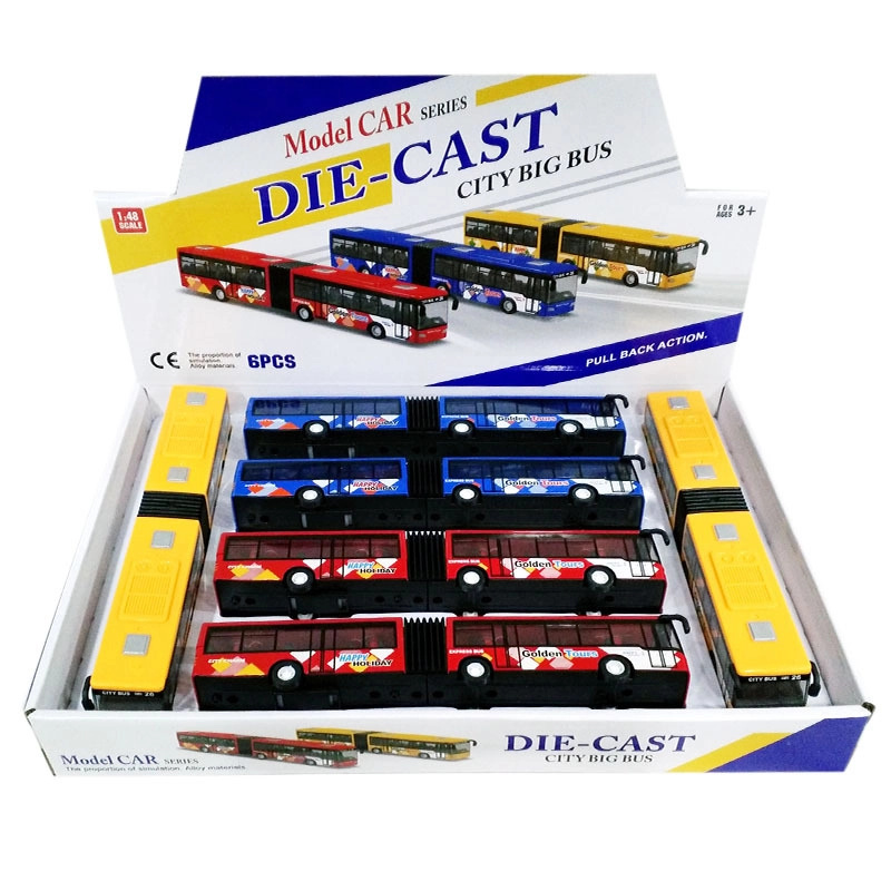 Městský autobus harmonika 1:48 - více druhů