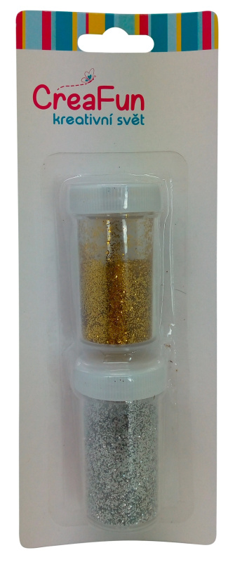 Třpytky 10 g, 2 ks