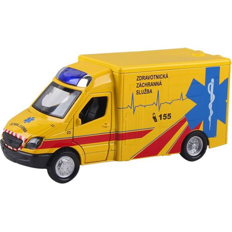 Záchranáři 1:36 Ambulance ZZS Mercedes-Benz