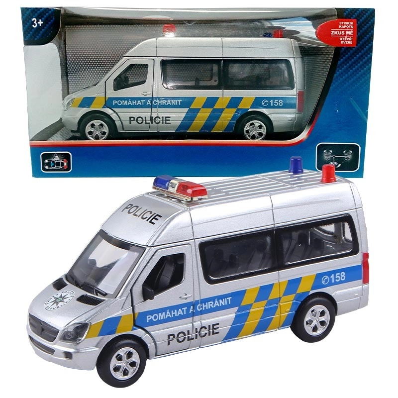 Alltoys Auto Policie Mercedes Benz 1:32