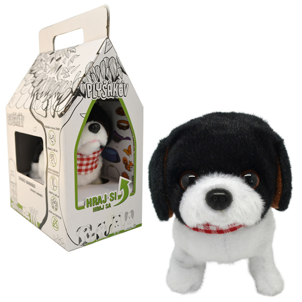 HM Studio Pejsek na vodítku Riky