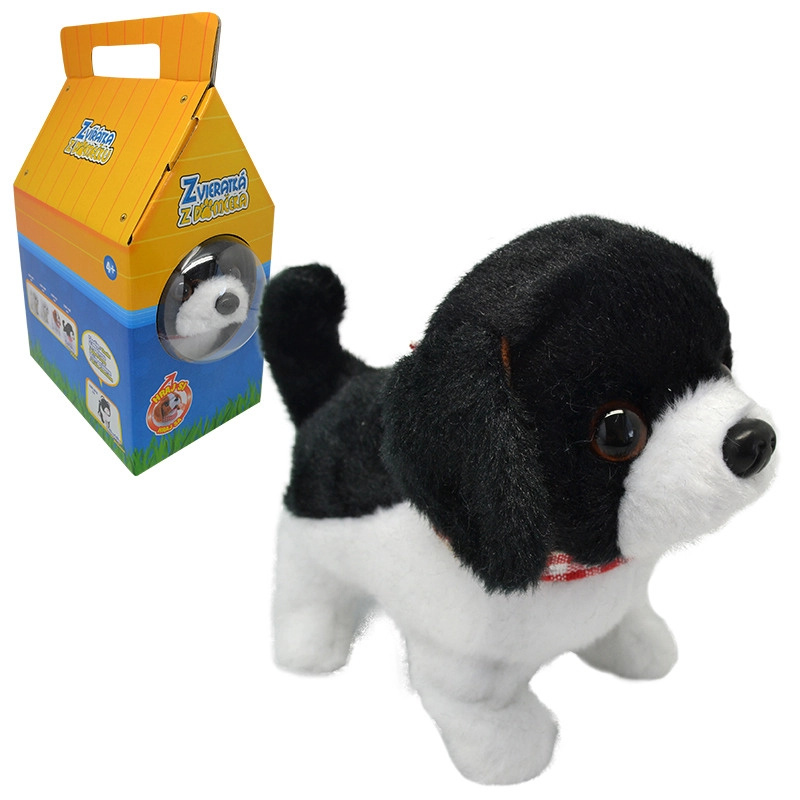 HM Studio Pejsek na vodítku Riky