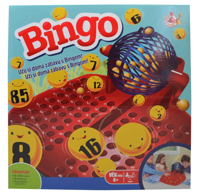 STUDO GAMES - Bingo červené