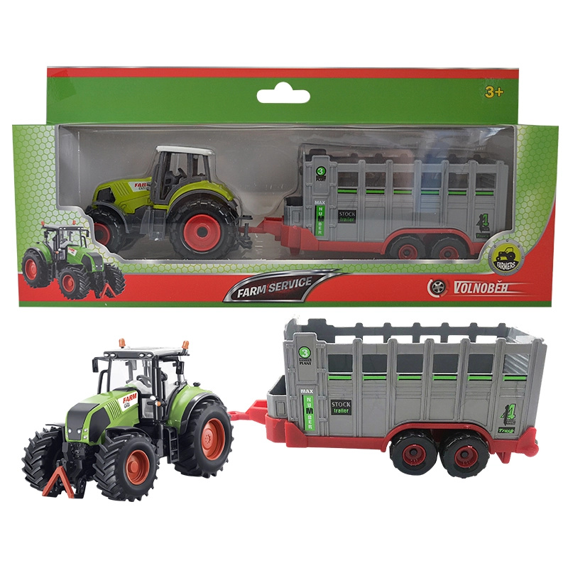 HM STUDIO Traktor s přívěsem 1:50