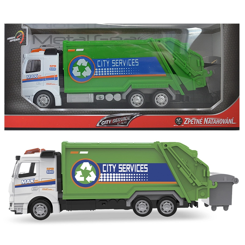 CITY SERVICE CAR - 1:43 Popeláři