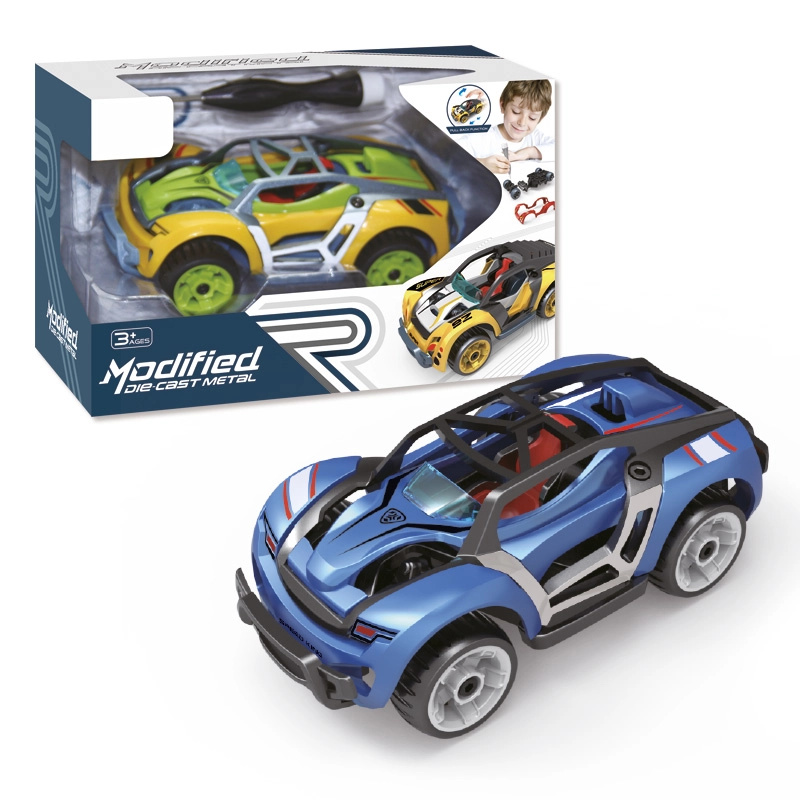 1:32 Šroubovací autíčko-pull back 8610I