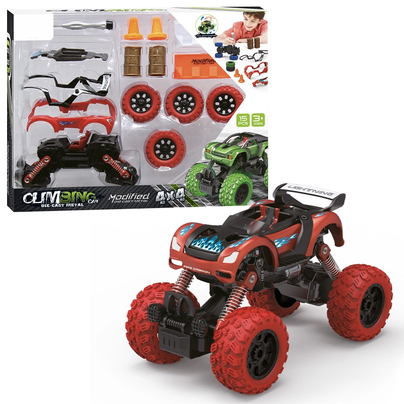 1:32 Stavebnice Auto 4WD 15ks 8621B