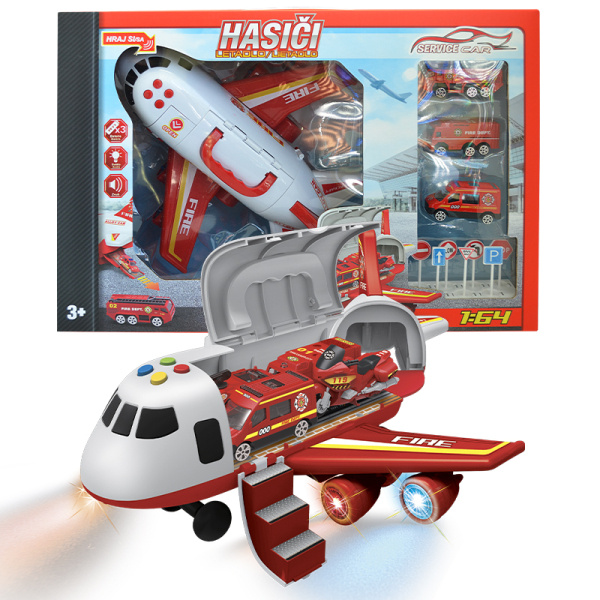 HM Studio Letadlo Hasiči sada