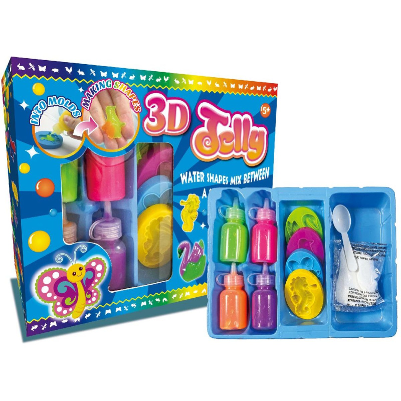 Želé hmota 3D - velká sada