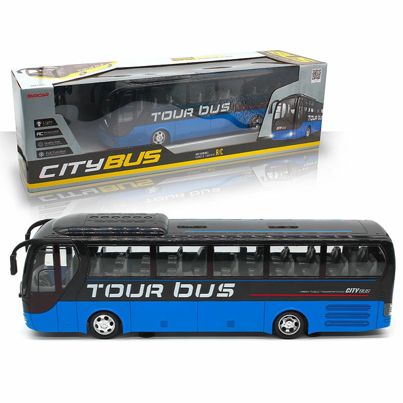 R/C Autobus Tour Bus modrý/žlutý