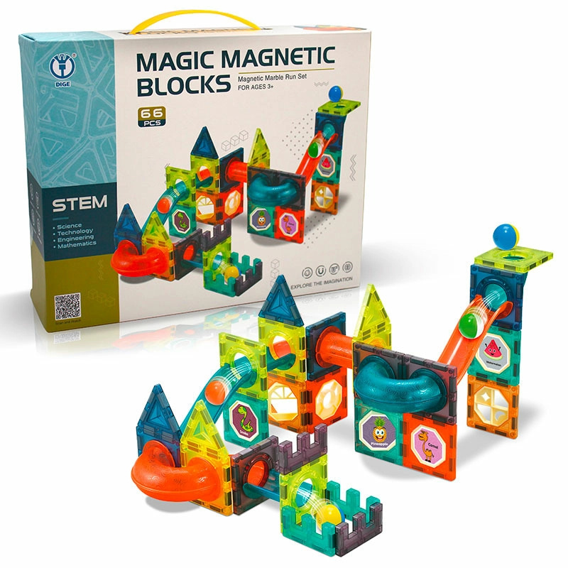 SPARKYS Kuličková dráha magnetická 66 ks