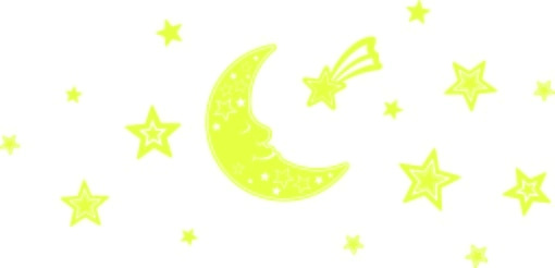 Sparkys svítící samolepky na zeď 3D dino