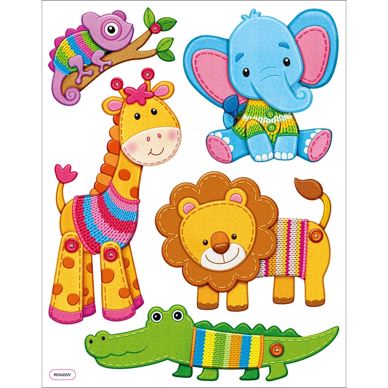 Dekorativní samolepky na zeď - ZVÍŘÁTKA