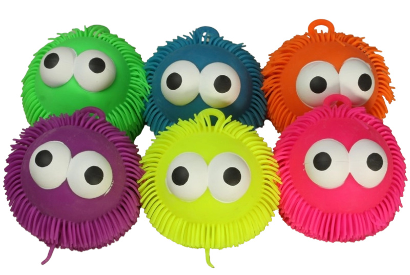 Antistresový mačkací Ježura svítící 15cm - více druhů