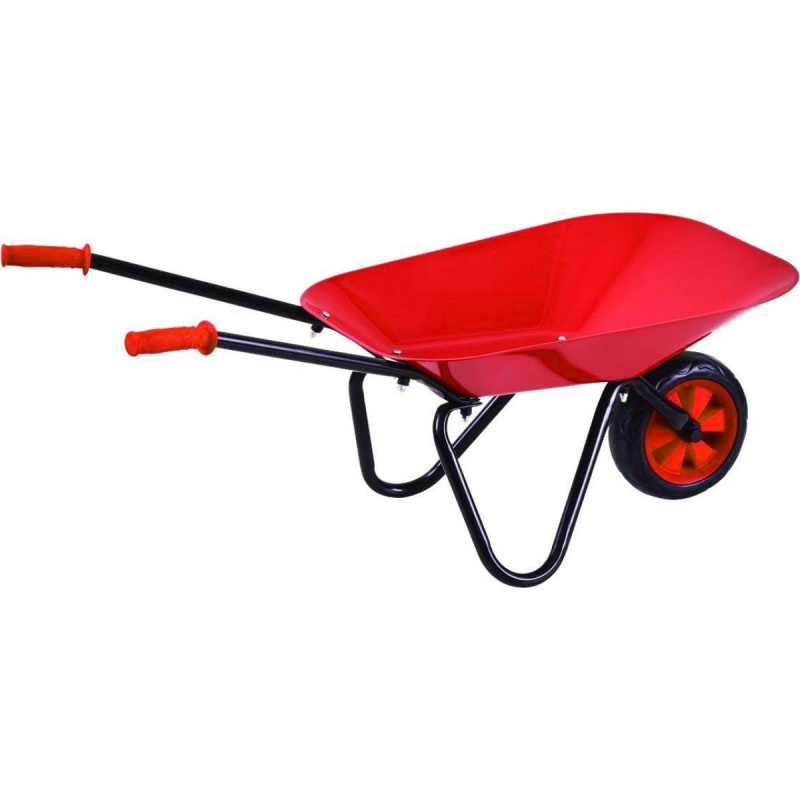 Červené dětské plechové kolečko