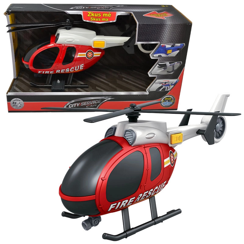 CITY SERVICE CAR - 1:14 Hasičský vrtulník